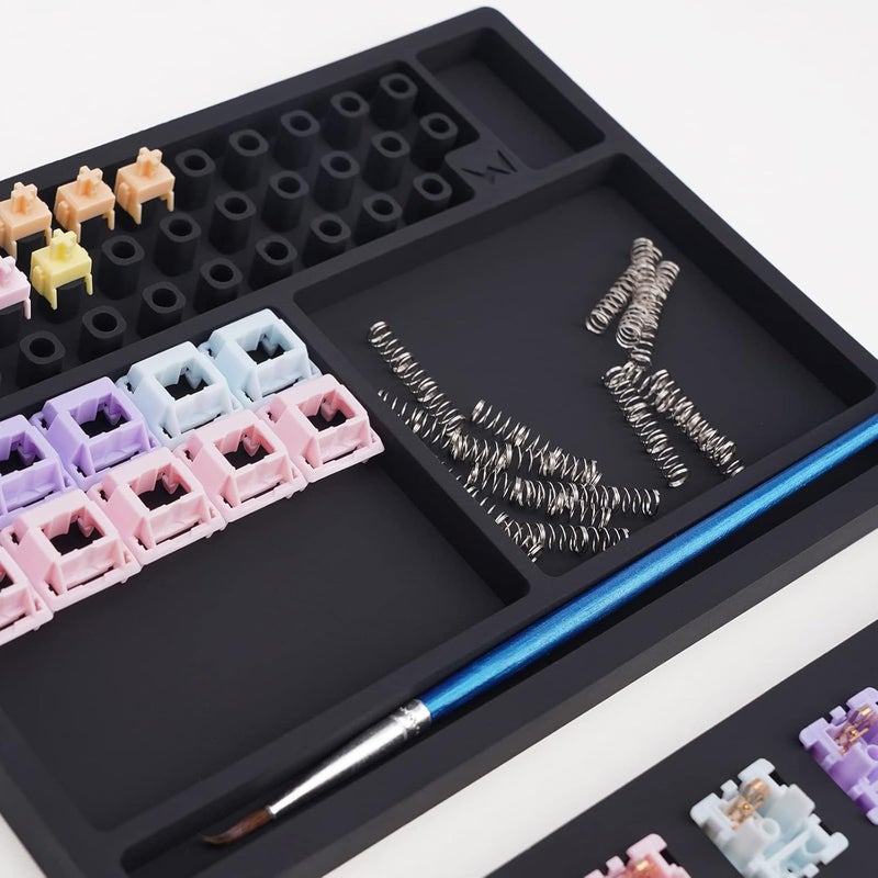 MELETRIX WS Silicone Lube Station for Custom Mechanical Keyboard Switches Black - Image 4